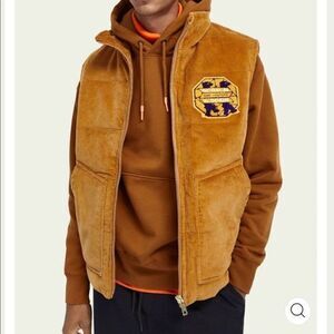 Scotch & Soda‎ Sherpa Lined Corduroy Vest